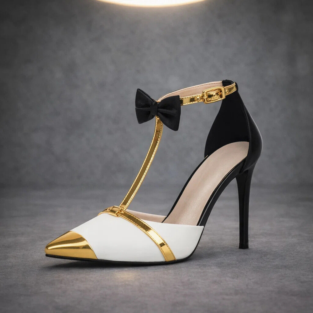 BELLA BOW-TIE STILETTOS
