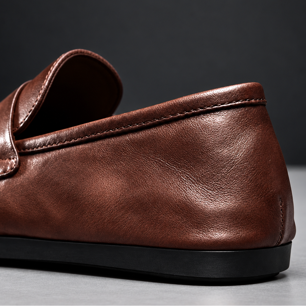 SATORI LEATHER LOAFERS