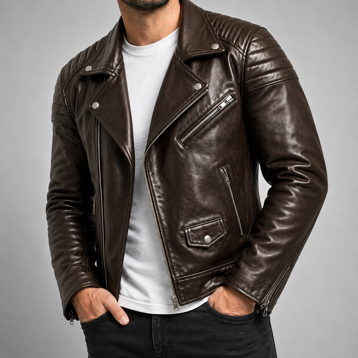 WADE ROURKE LEATHER JACKET