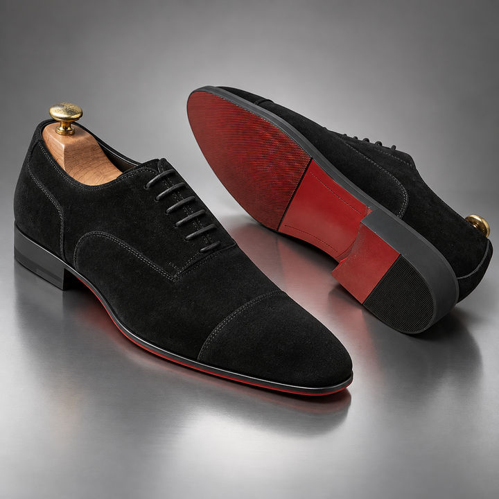 MORETTI SIGNATURE SUEDE OXFORDS