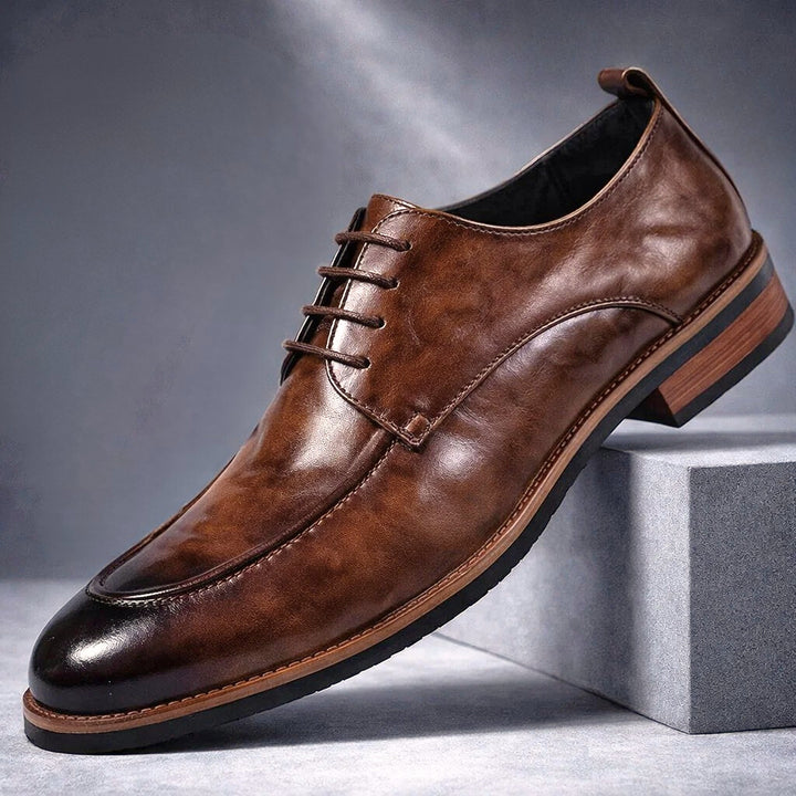 HARRISON COLE LEATHER DERBY
