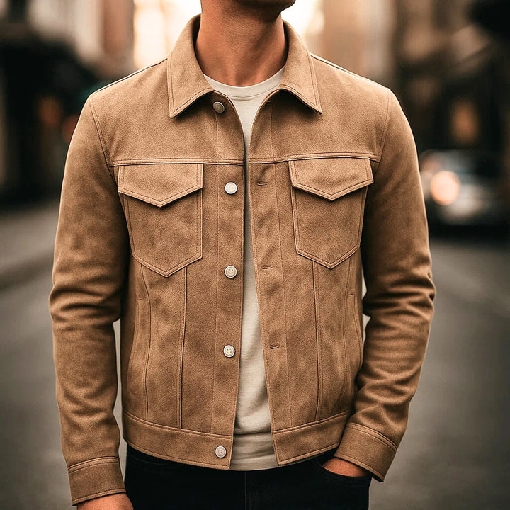 HARTFORD DEERSKIN JACKET