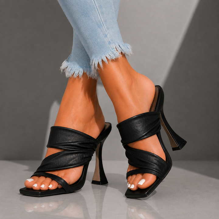 SERENA VALE STRAP HEELS