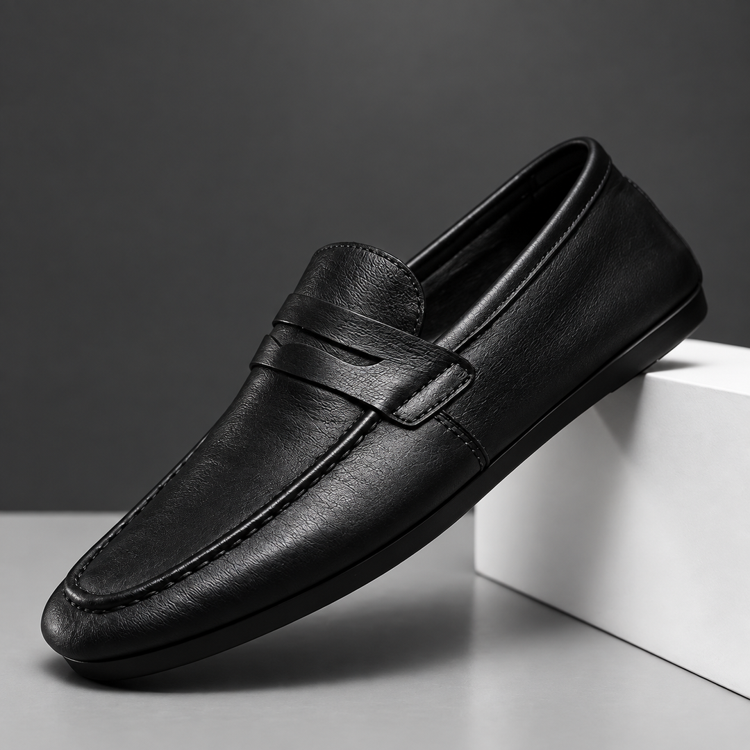 SATORI LEATHER LOAFERS