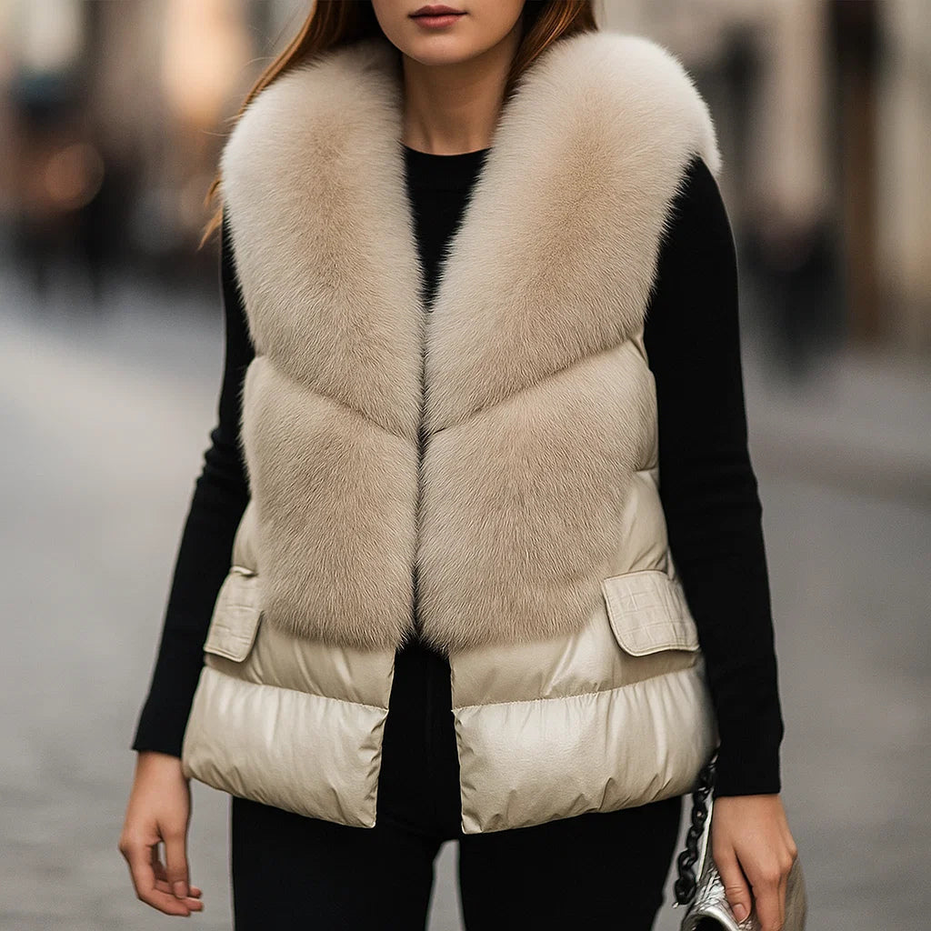 FIFTH & FUR DOWN VEST