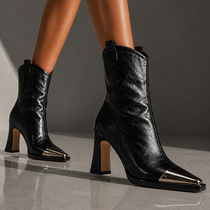 VIVIANA LEATHER BOOTS