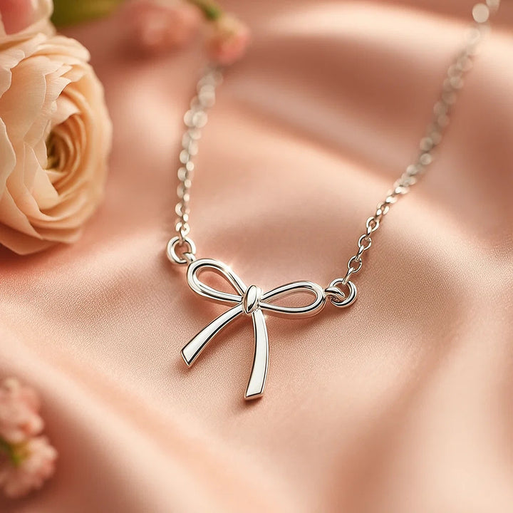 BELLA BOW NECKLACE