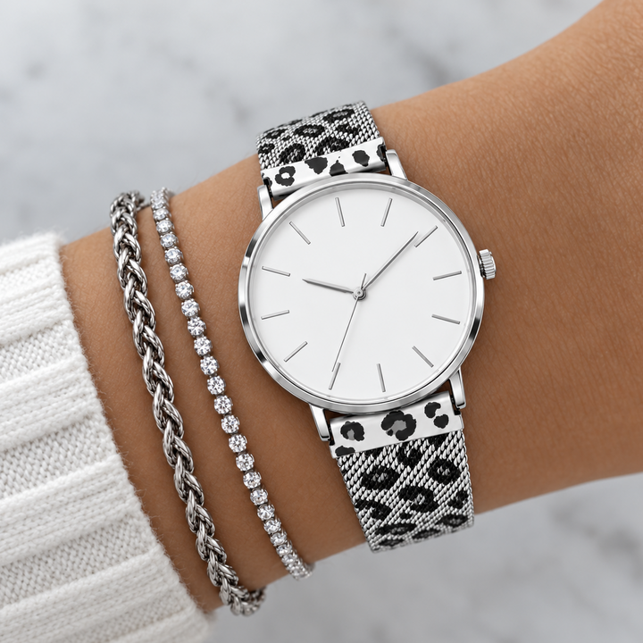 SAVANNAH ROSE LEOPARD WATCH