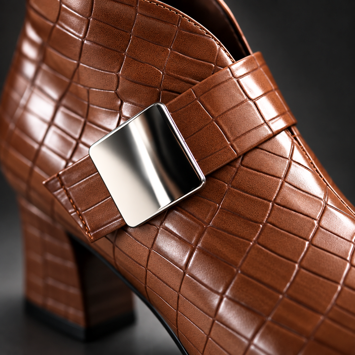 SELENA SIGNATURE CROC BOOTS