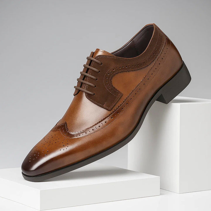 MARCO SANTINO LEATHER LOAFERS