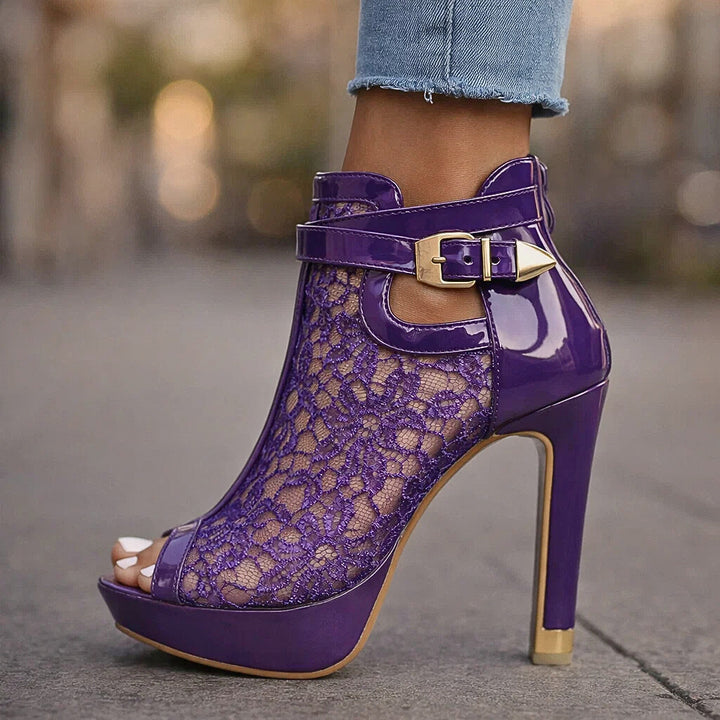 LILIANA LACE HEELS