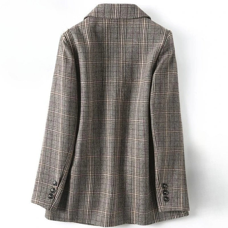 AURORA PLAID BLAZER