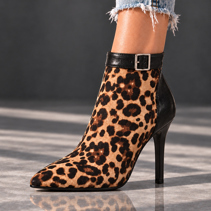 LANEY LEOPARD HEELS