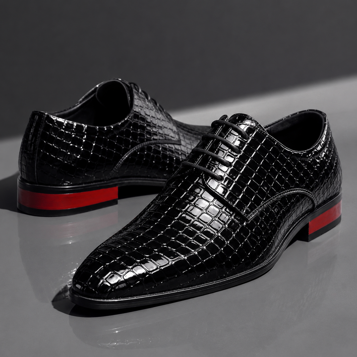 SANTORI CROC OXFORDS