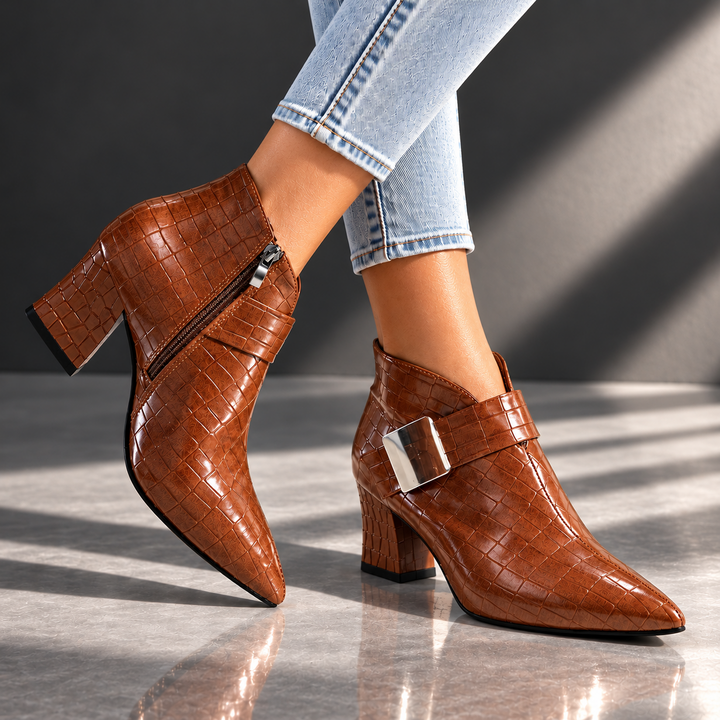SELENA SIGNATURE CROC BOOTS