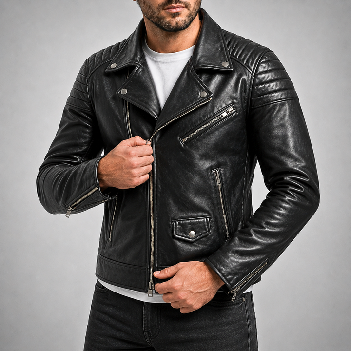 WADE ROURKE LEATHER JACKET