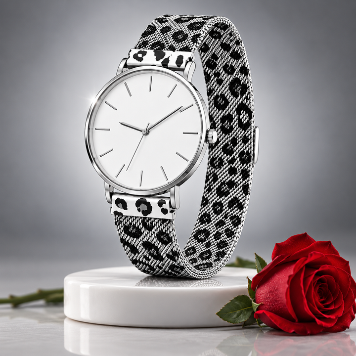 SAVANNAH ROSE LEOPARD WATCH