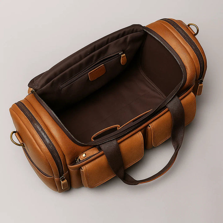 RONAN VALE™ GENUINE LEATHER DUFFLE BAG