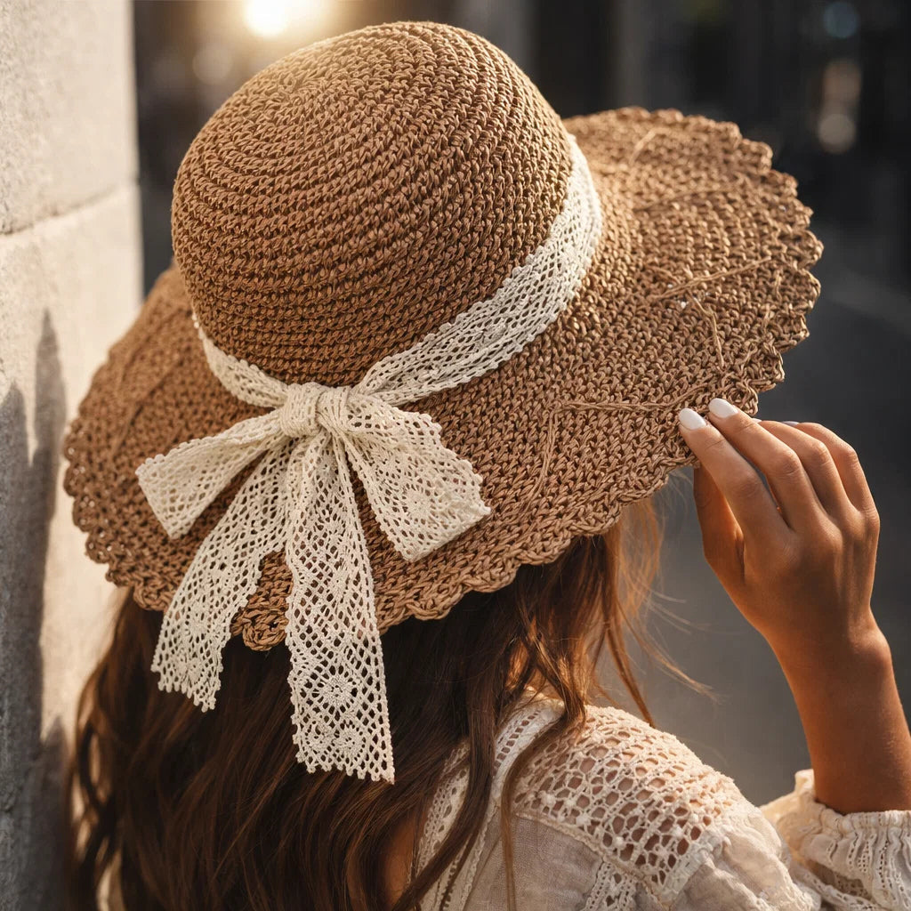 MARIBEL BOW SUN HAT