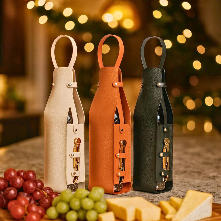 ARLO LEATHER BOTTLE TOTE