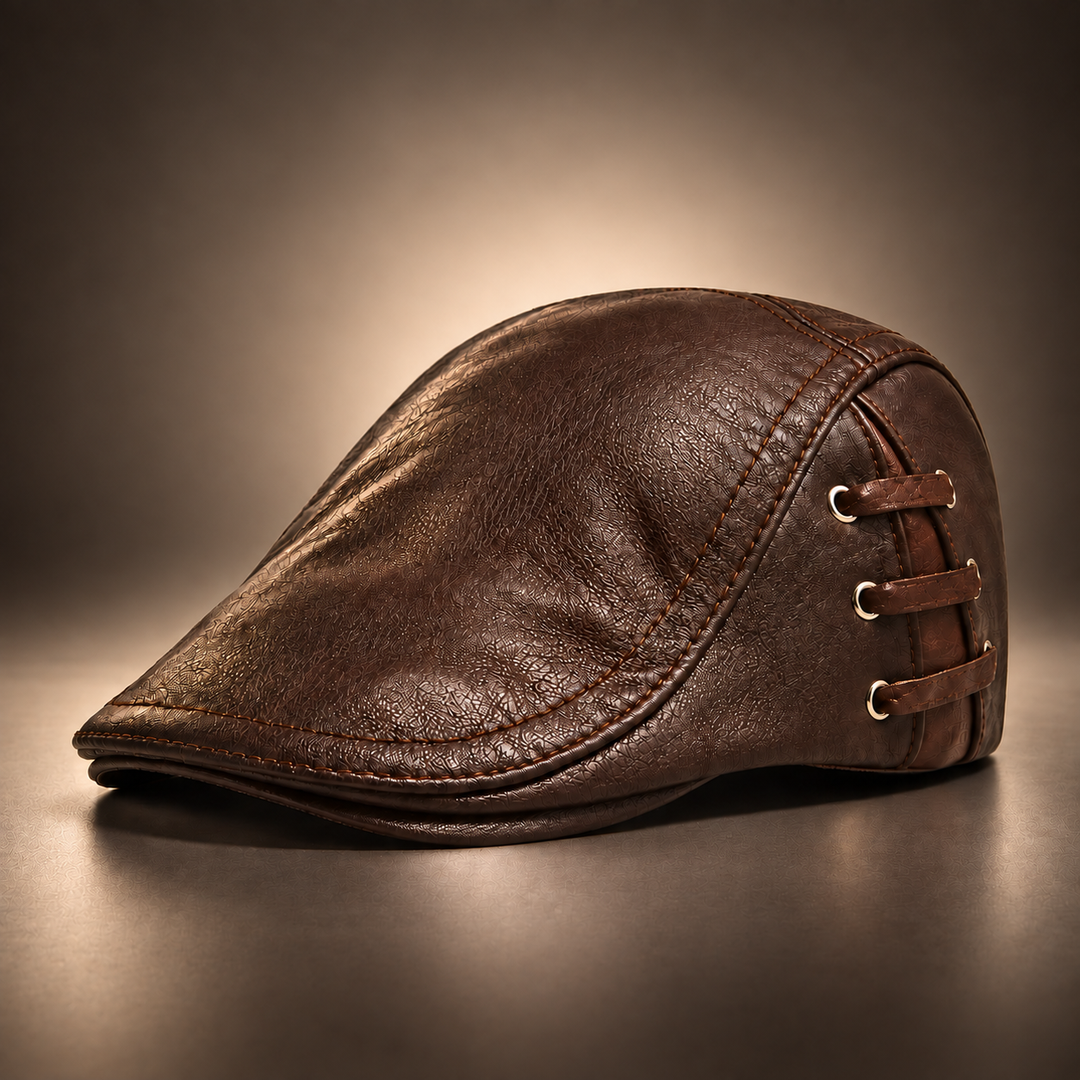 ROWAN LEATHER DRIVING CAP