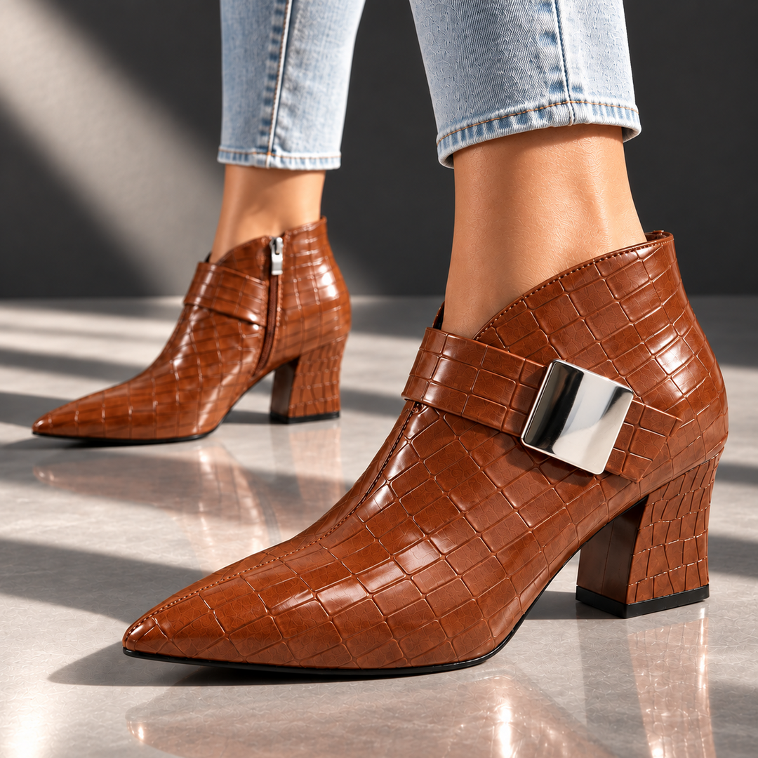 SELENA SIGNATURE CROC BOOTS