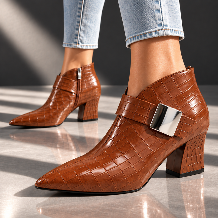 SELENA SIGNATURE CROC BOOTS
