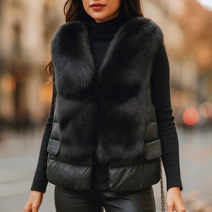 FIFTH & FUR DOWN VEST
