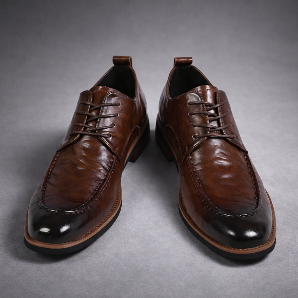 HARRISON COLE LEATHER DERBY