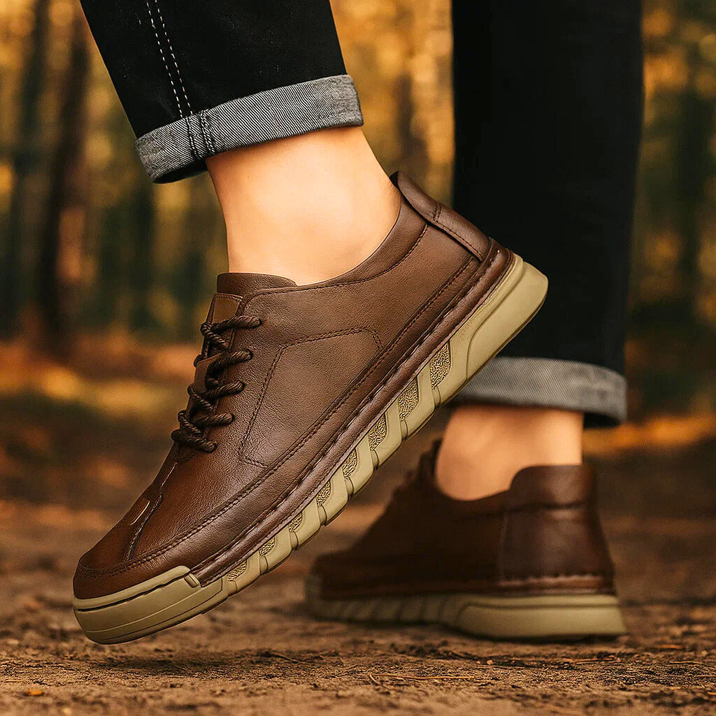 IRONCLAD LEATHER SNEAKERS
