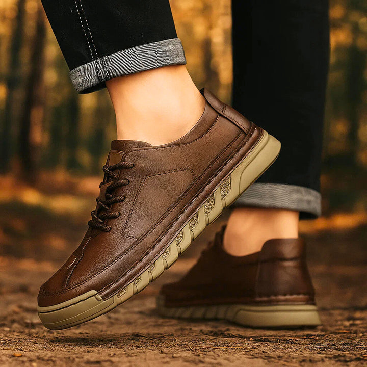 IRONCLAD LEATHER SNEAKERS