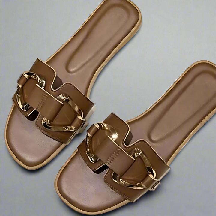 SAN MARINO LEATHER SANDAL