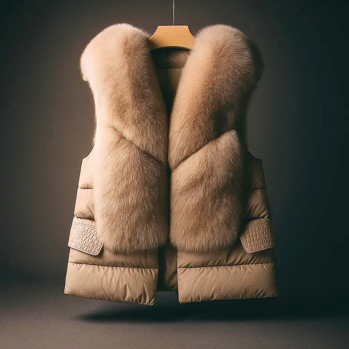 FIFTH & FUR DOWN VEST