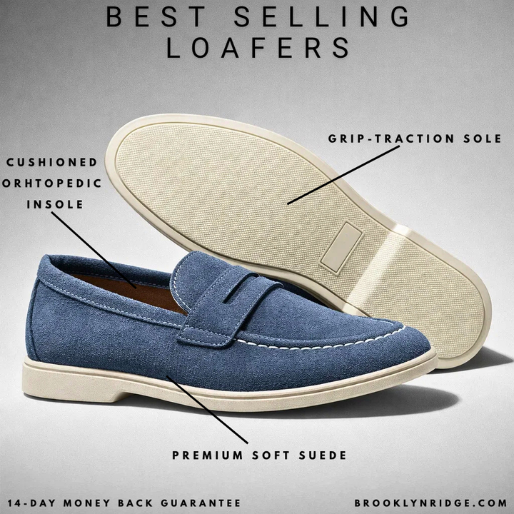 MARINO SUEDE LOAFERS