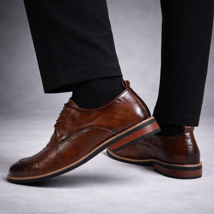 HARRISON COLE LEATHER DERBY