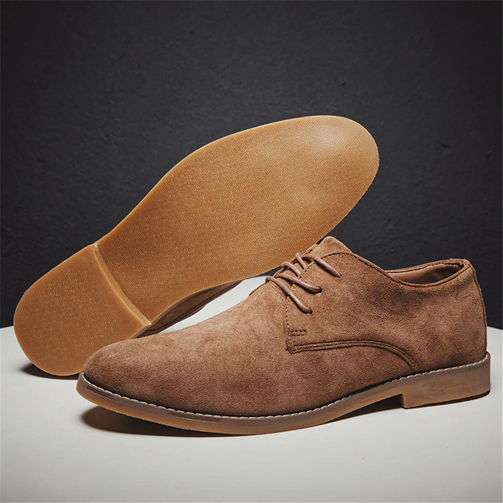 CLARK MASON SUEDE OXFORDS