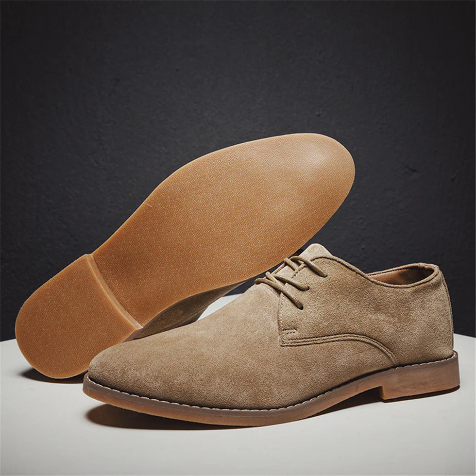 CLARK MASON SUEDE OXFORDS