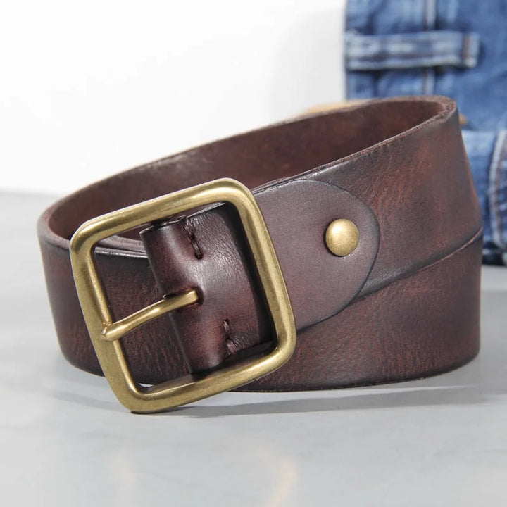 WEXLEY BRASS BUCKLE BELT