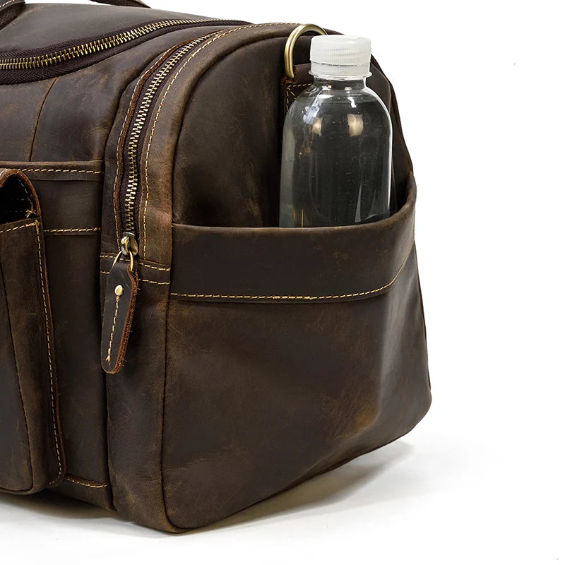 RONAN VALE™ GENUINE LEATHER DUFFLE BAG