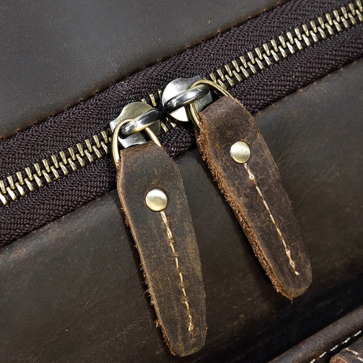RONAN VALE™ GENUINE LEATHER DUFFLE BAG