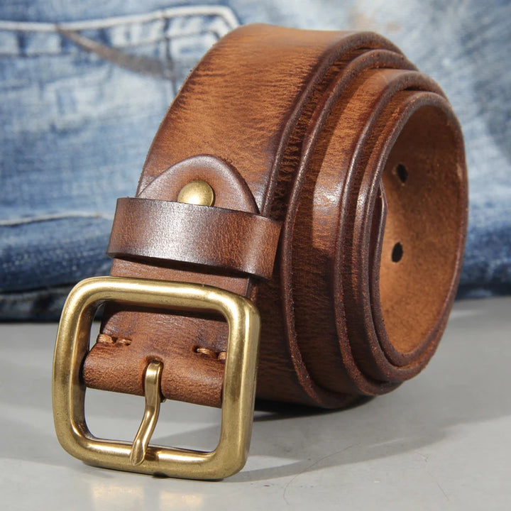 WEXLEY BRASS BUCKLE BELT