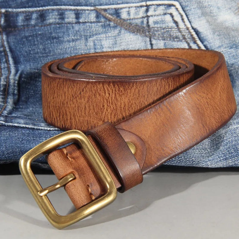 WEXLEY BRASS BUCKLE BELT