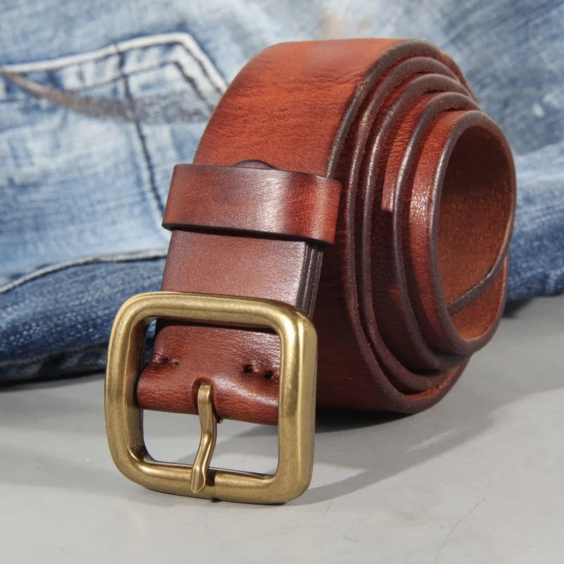 WEXLEY BRASS BUCKLE BELT