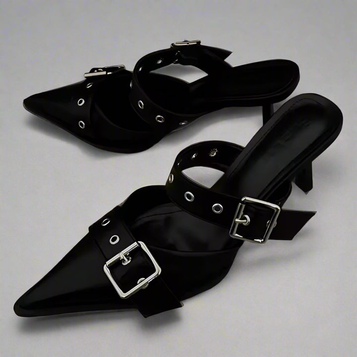 RAVYN RAE BUCKLE HEELS