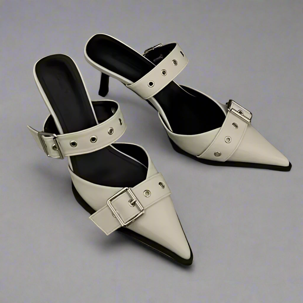 RAVYN RAE BUCKLE HEELS