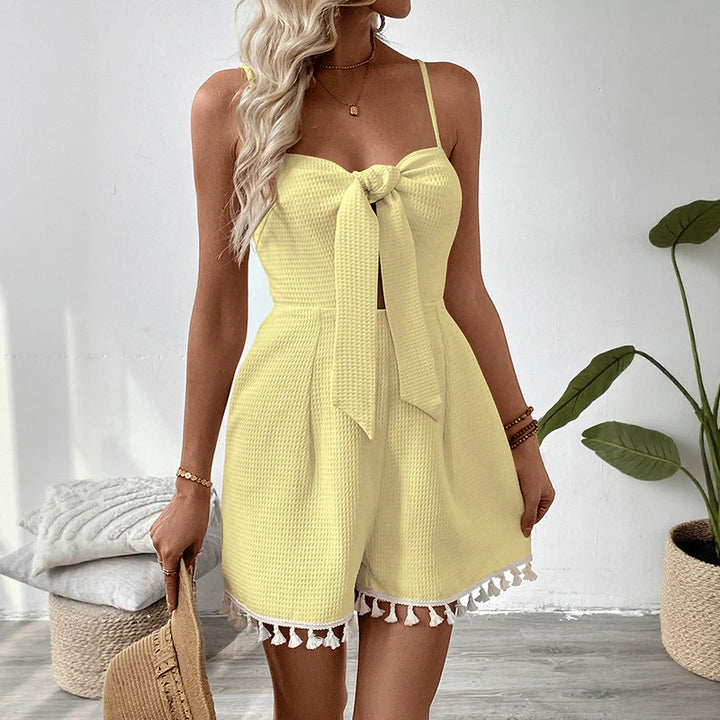 BELLA BOW-TIE ROMPER