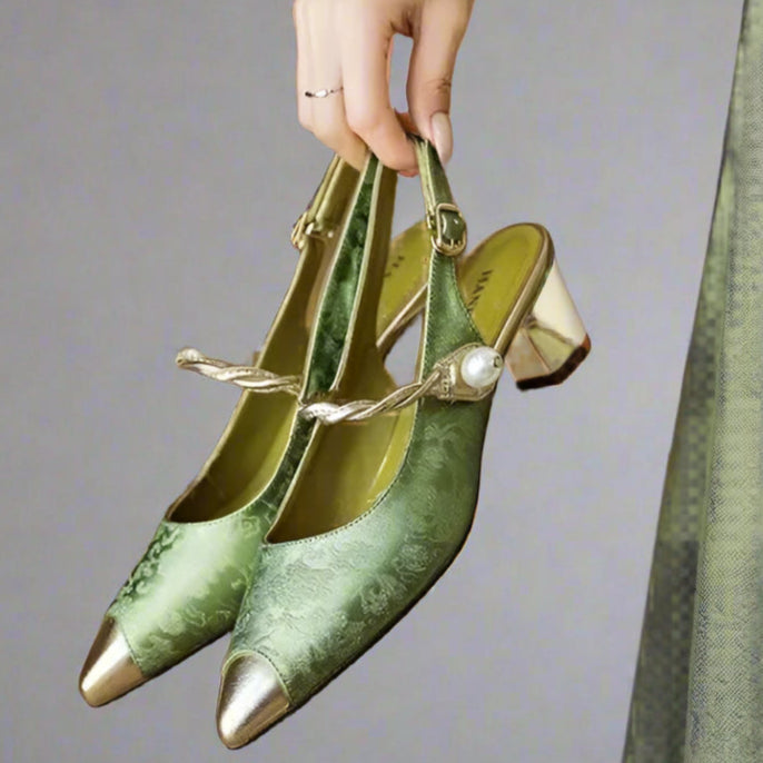 FLORENTINA VINTAGE SCULPTED HEEL