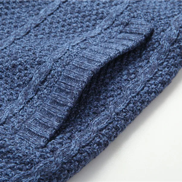 EVERTON WOOL ZIP CARDIGAN