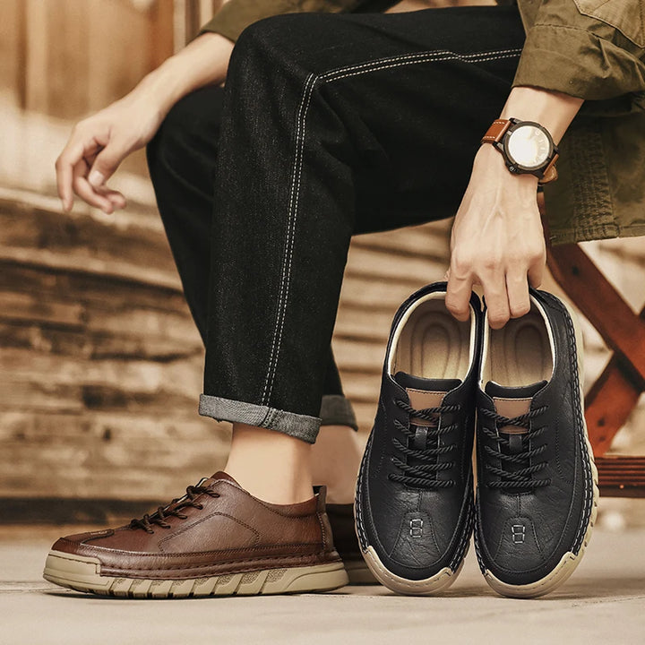 IRONCLAD LEATHER SNEAKERS