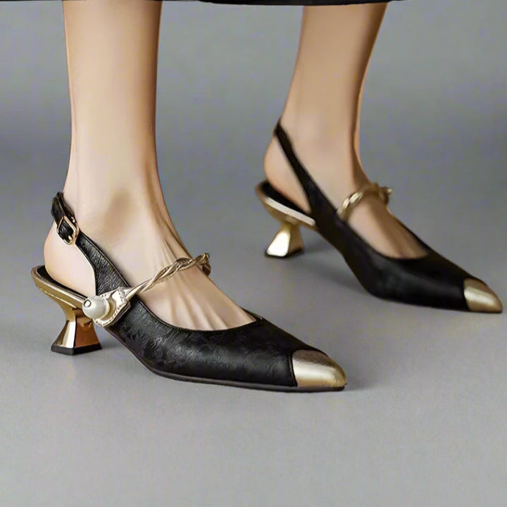 FLORENTINA VINTAGE SCULPTED HEEL